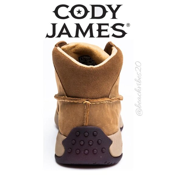 CODY JAMES Men\'s Casual Driver Work Boots Composite Toe 9.5D Brown NIB main image 9